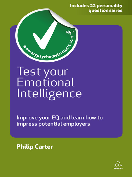 Title details for Test Your Emotional Intelligence by Philip Carter - Available